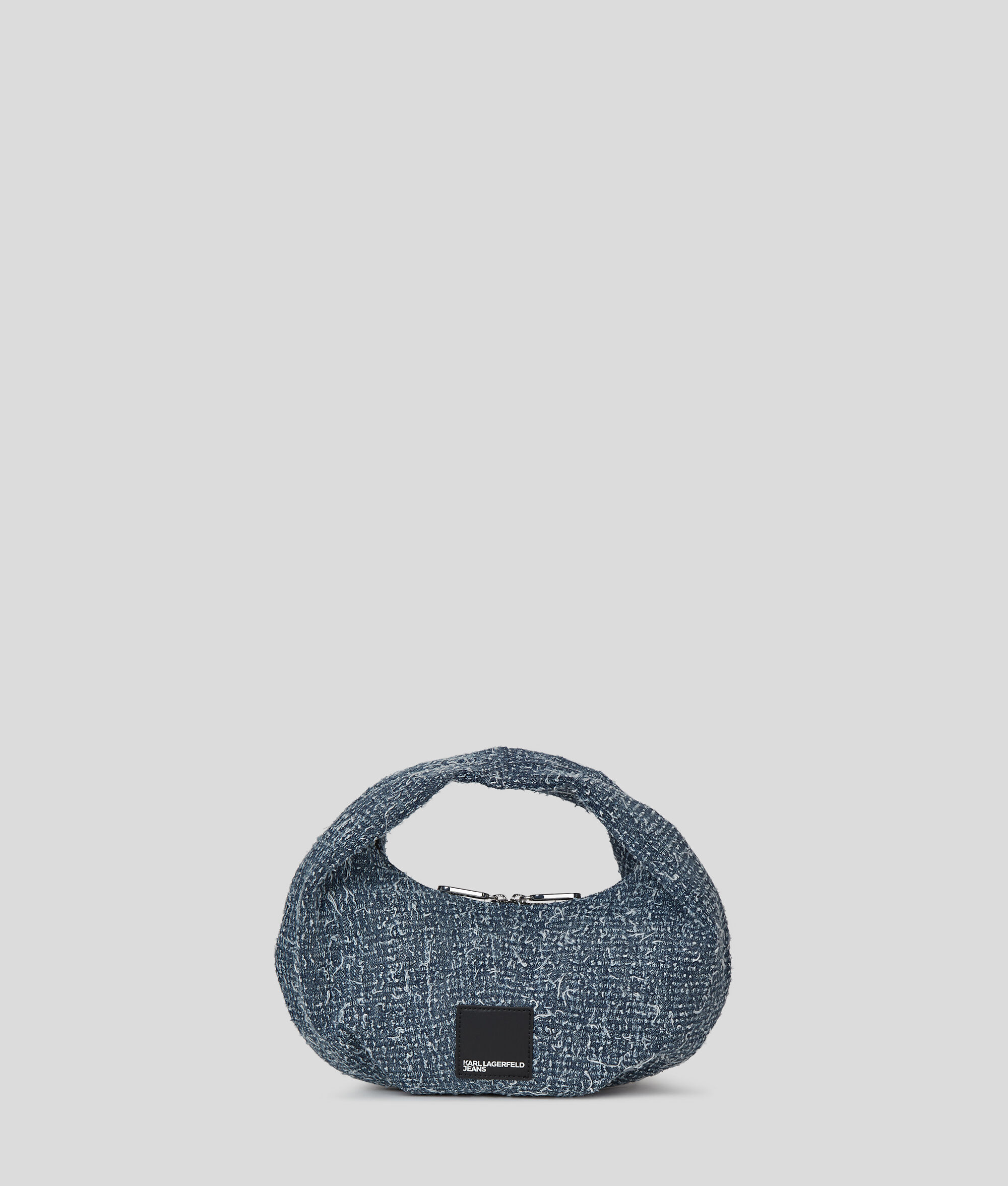 (image for) Perfect KLJ Box Logo Bouclé Hobo Bag